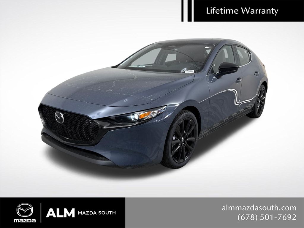 Polymetal Gray Metallic 2026 Mazda MAZDA3 2.5 S Carbon Edition Hatchback AWD Hatchback All-Wheel Drive 6-Speed Automatic