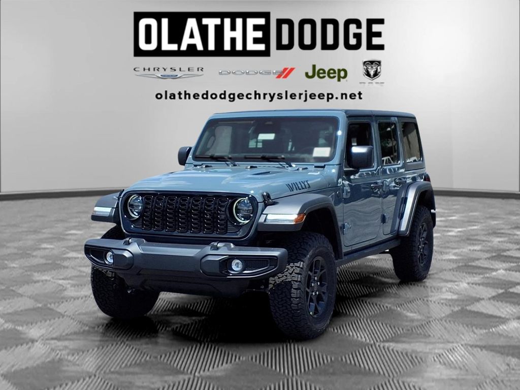 Anvil Clear Coat 2026 Jeep Wrangler SUV / Crossover Four-Wheel Drive 8-Speed Automatic