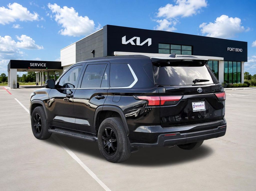 2024 Toyota Sequoia SR5 Black at Gullo Toyota
