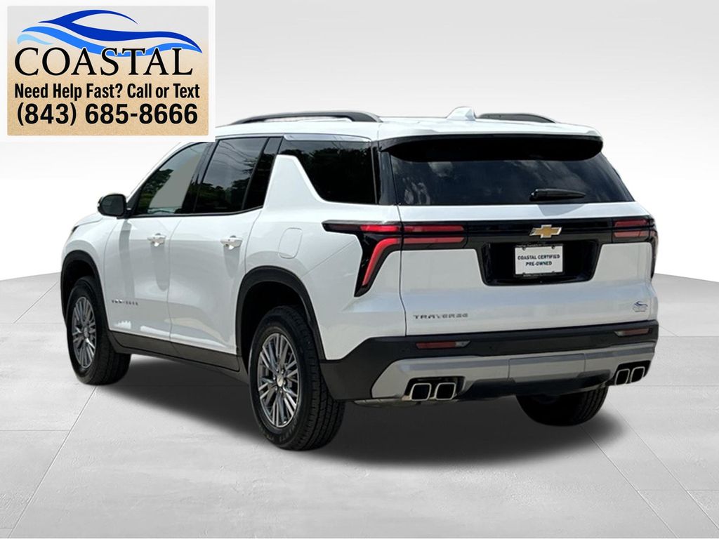 2025 Chevrolet Traverse LT White at Bob Mills Chevrolet