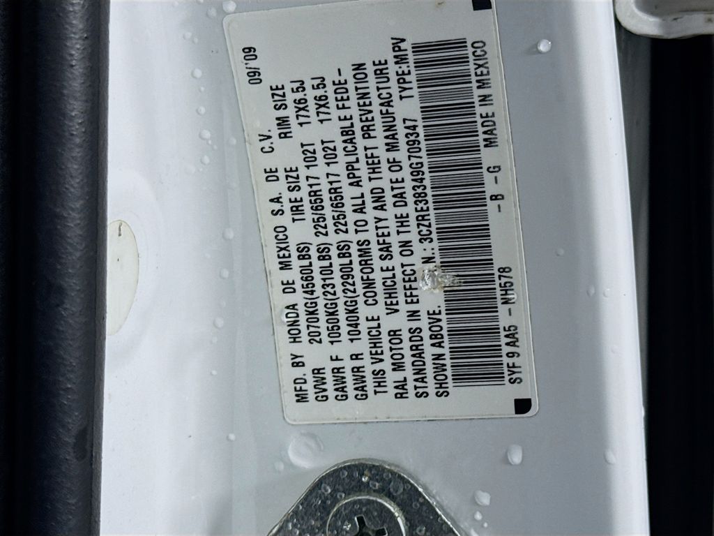 Used Car 2009 Honda Cr-v  Lx For Sale Under $10,000 In Austin, Texas