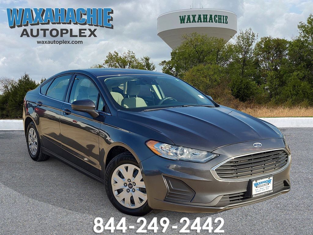 Gray (Magnetic) 2020 Ford Fusion S FWD Sedan Front-Wheel Drive 6-Speed Automatic