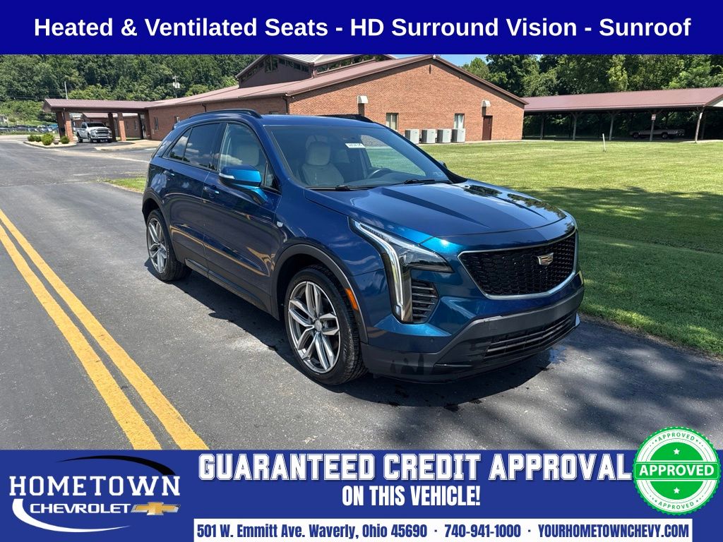 Atlantic Metallic 2019 Cadillac XT4 SUV / Crossover Four-Wheel Drive 9-Speed Automatic
