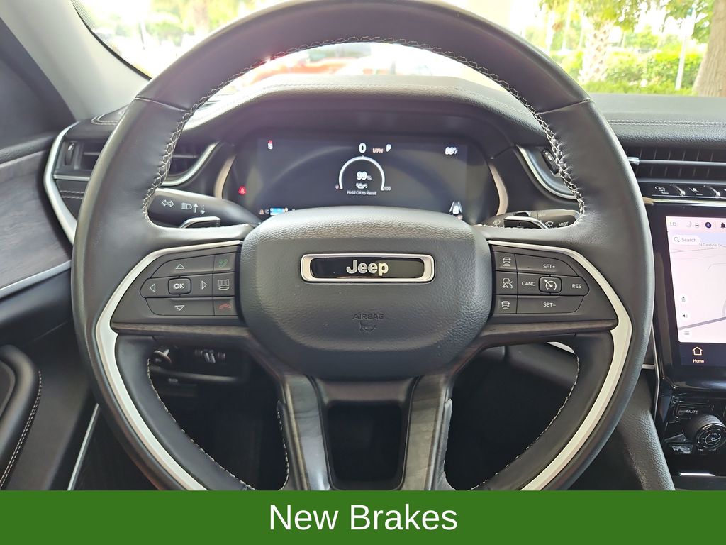 2022 Jeep Grand Cherokee Limited 4WD w/ Nav & Panoramic Sunroof Gray at Jones Ford