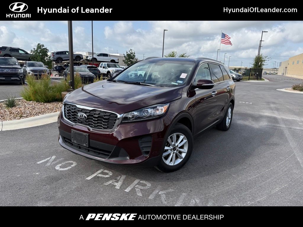 Red (Sangria) 2019 Kia Sorento SUV / Crossover Front-Wheel Drive 6-Speed Automatic