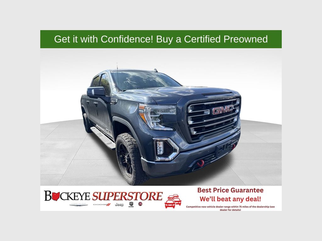 Gray (Dark Sky Metallic) 2019 GMC Sierra 1500 Pickup Truck Four-Wheel Drive 8-Speed Automatic
