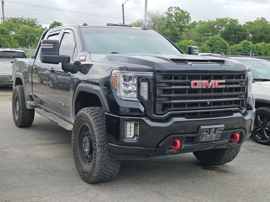 Onyx Black 2022 GMC Sierra 2500HD Pickup Truck Four-Wheel Drive Automatic