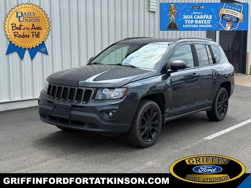 Gray (Maximum Steel Metallic Clearcoat) 2015 Jeep Compass SUV / Crossover Four-Wheel Drive 6-Speed Automatic