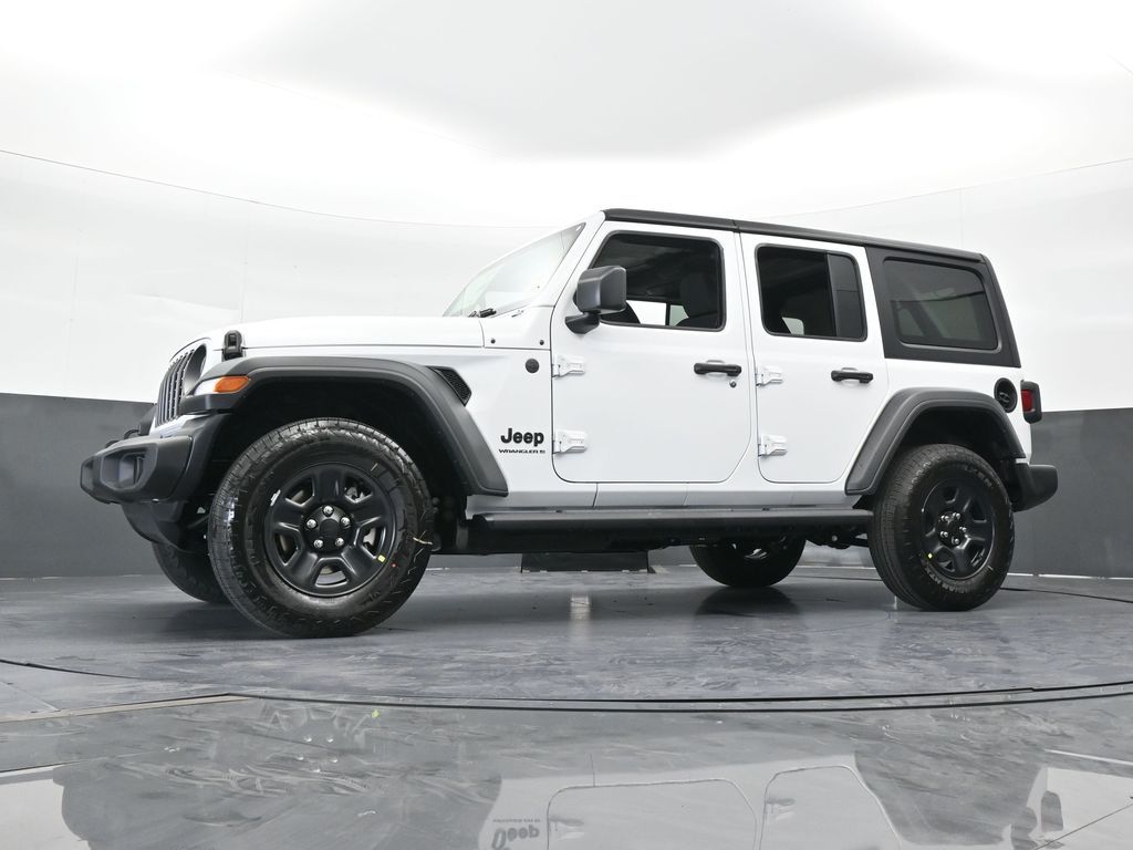 New 2026 Bright White Clearcoat Jeep Sport image 43