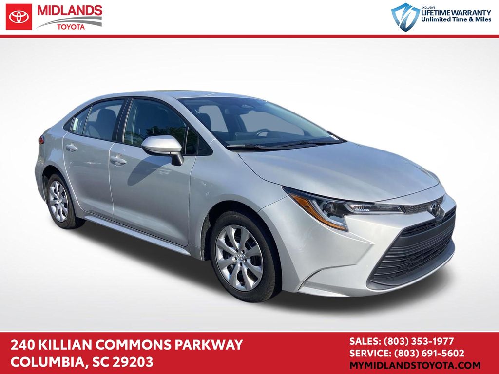 Classic Silver Metallic 2026 Toyota Corolla Sedan Front-Wheel Drive Continuously Variable Transmission