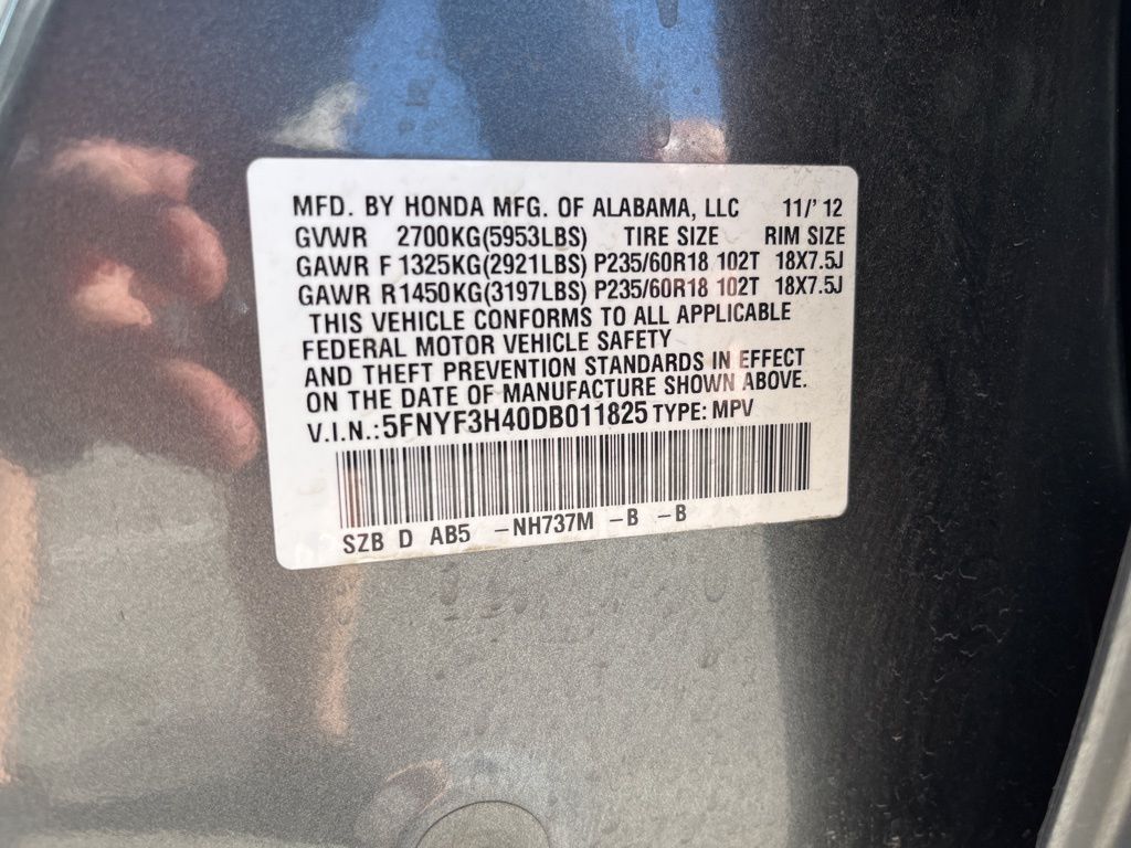 Thumbnail: 2013 Honda Pilot - 10