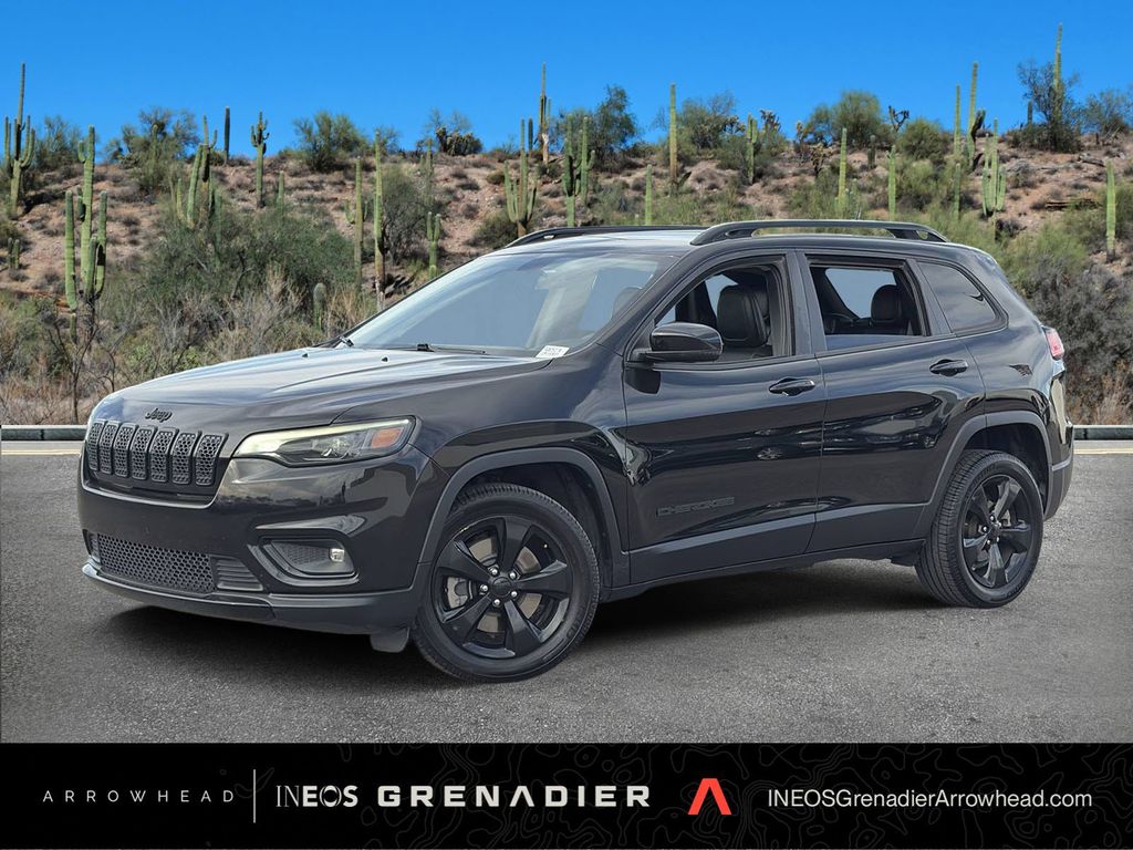Diamond Black Crystal Pearlcoat 2020 Jeep Cherokee SUV / Crossover Front-Wheel Drive 9-Speed Automatic