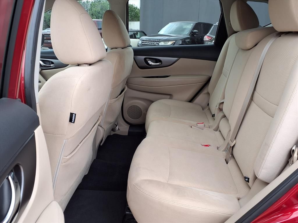 2016 Nissan Rogue SV Red at DeMontrond Gulf Freeway