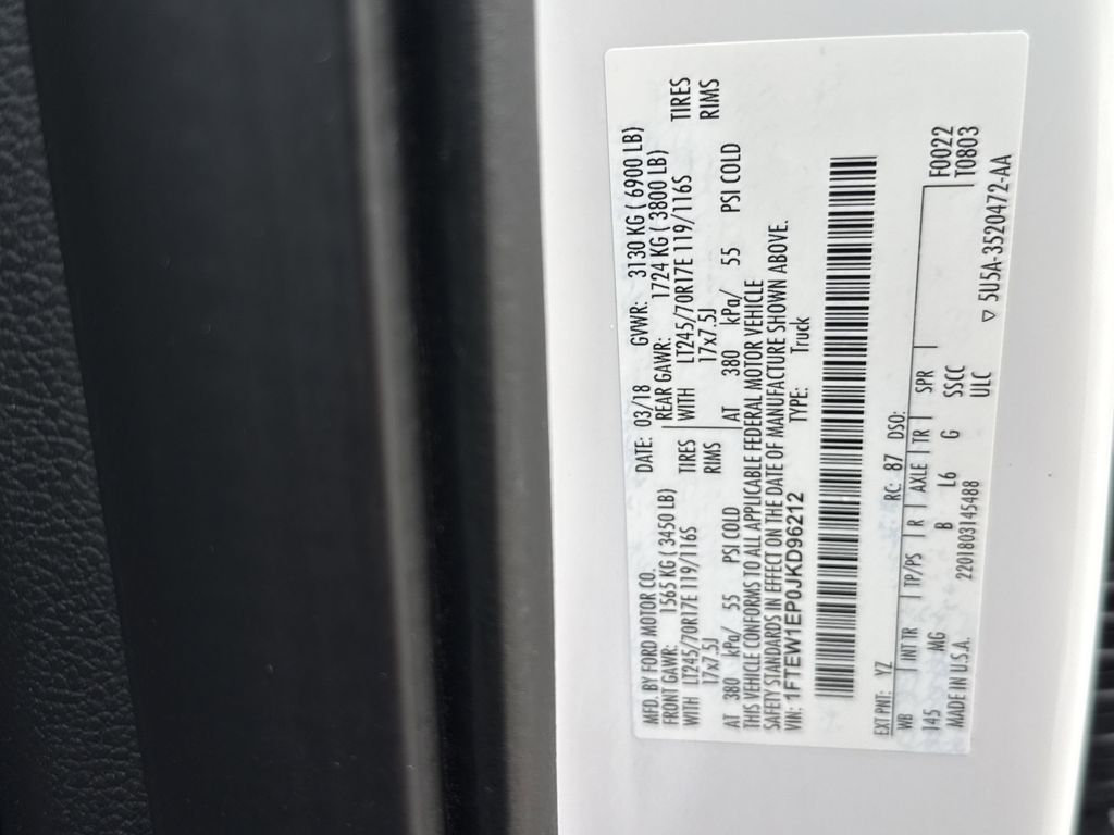 2018 Ford F-150 XLT White at DeMontrond Ford