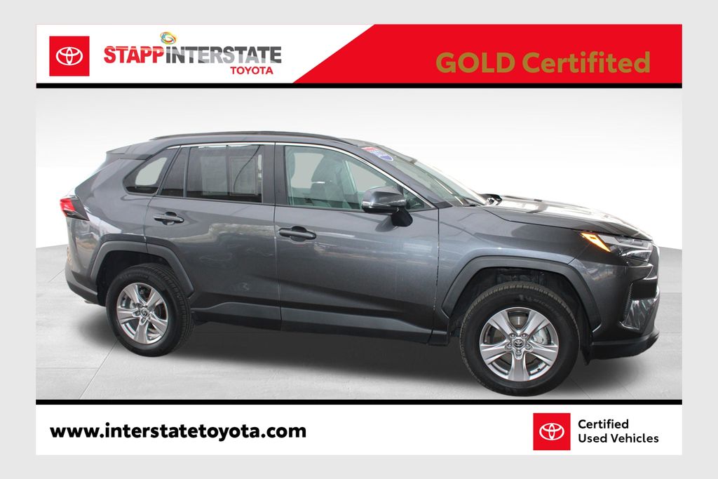 Magnetic Gray Metallic 2022 Toyota RAV4 XLE AWD SUV / Crossover All-Wheel Drive 8-Speed Automatic