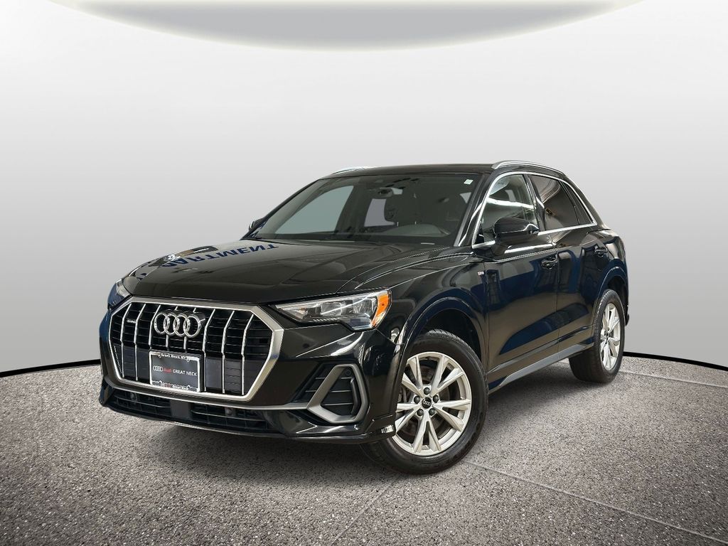 Mythos Black Metallic 2022 Audi Q3 SUV / Crossover All-Wheel Drive 8-Speed Automatic