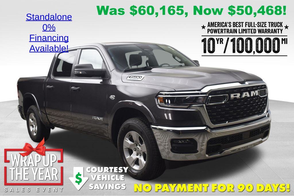 new 2026 Ram 1500 car, priced at $50,468