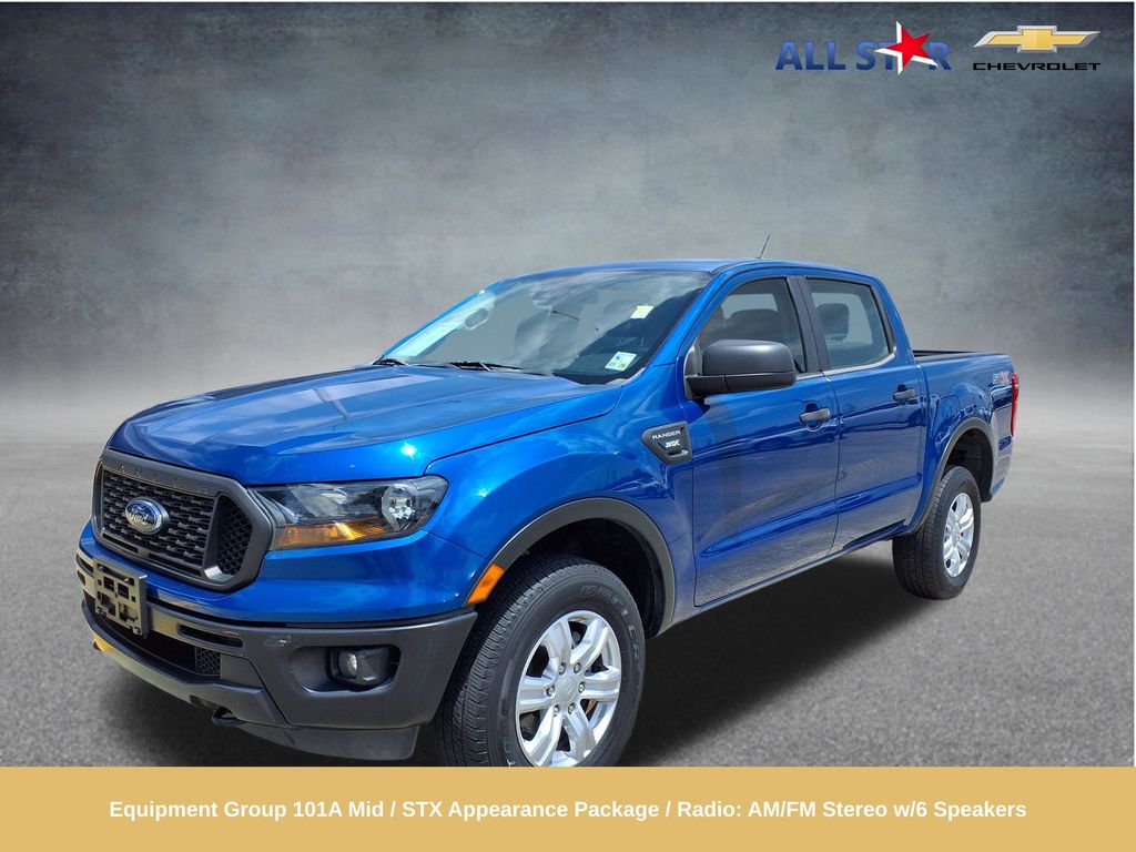 Lightning Blue Metallic 2019 Ford Ranger Pickup Truck 4X2 Automatic