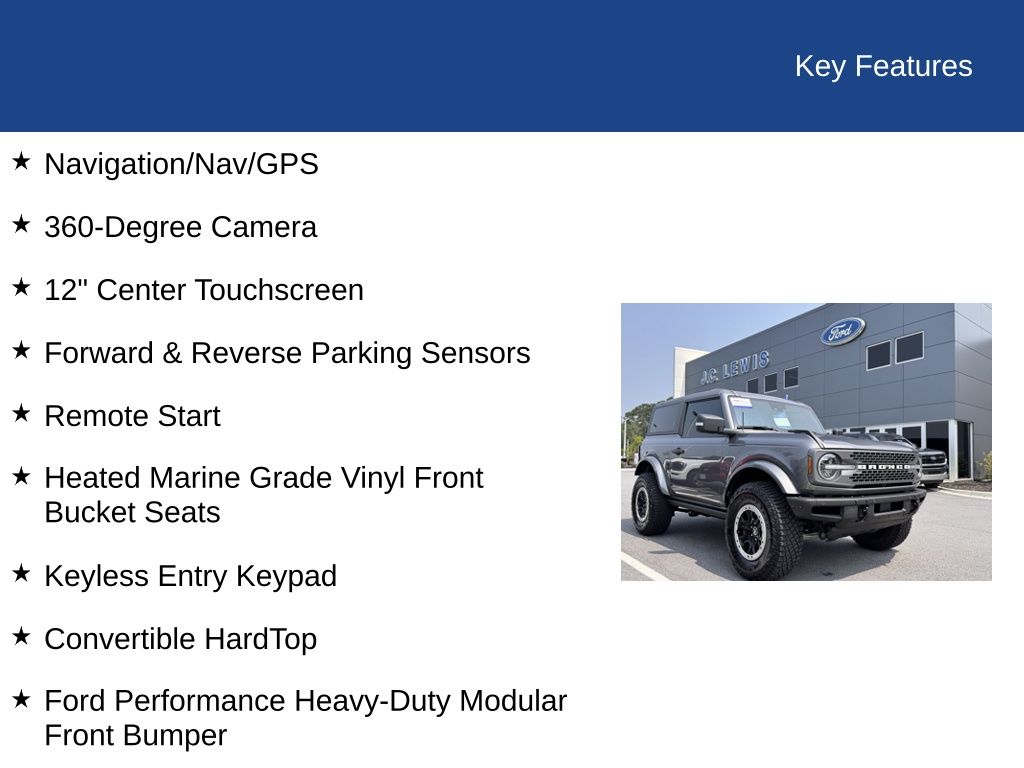 2022 Ford Bronco Badlands Advanced