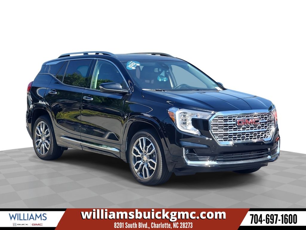Black (Ebony Twilight Metallic) 2022 GMC Terrain SUV / Crossover All-Wheel Drive Automatic