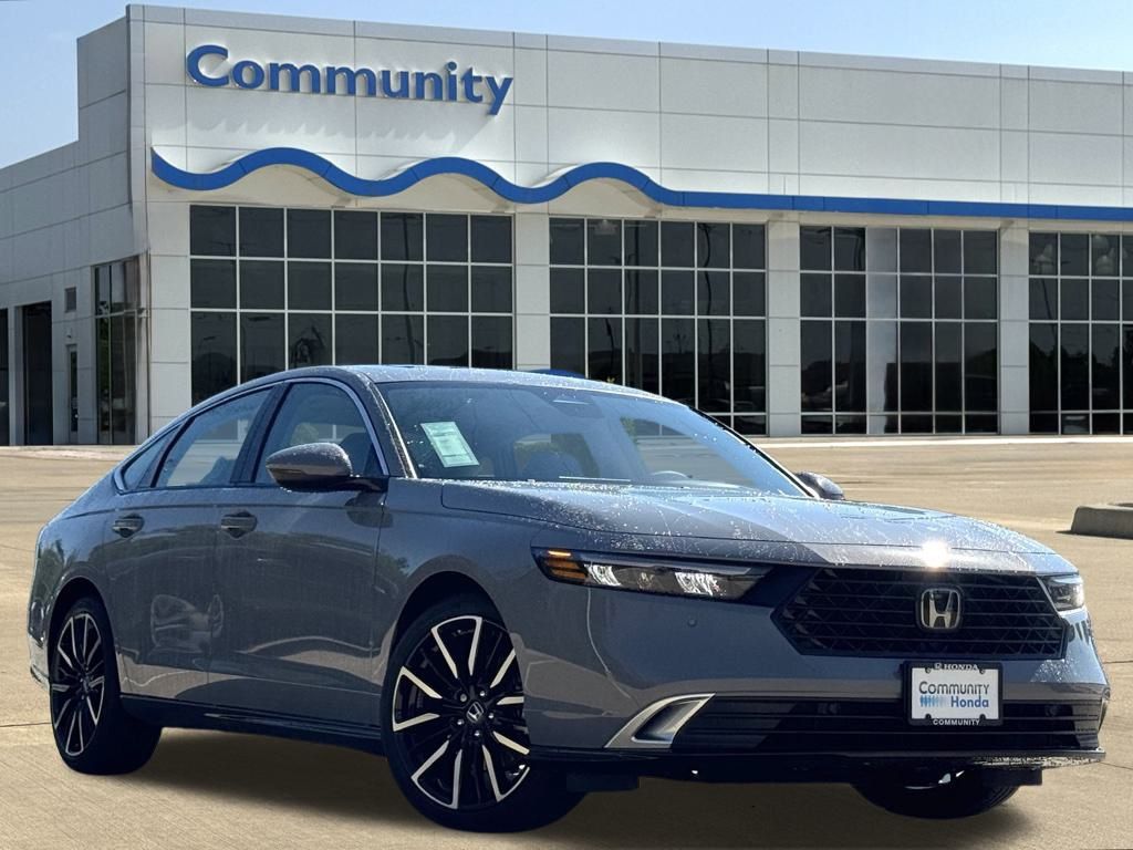 2025 Honda Accord Hybrid Touring Gray at Classic Elite Chevrolet Hwy 6
