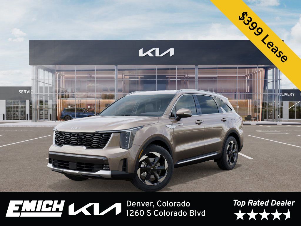 VOLCANIC SAND 2026 Kia Sorento Plug-In Hybrid EX AWD SUV / Crossover All-Wheel Drive 6-Speed Automatic