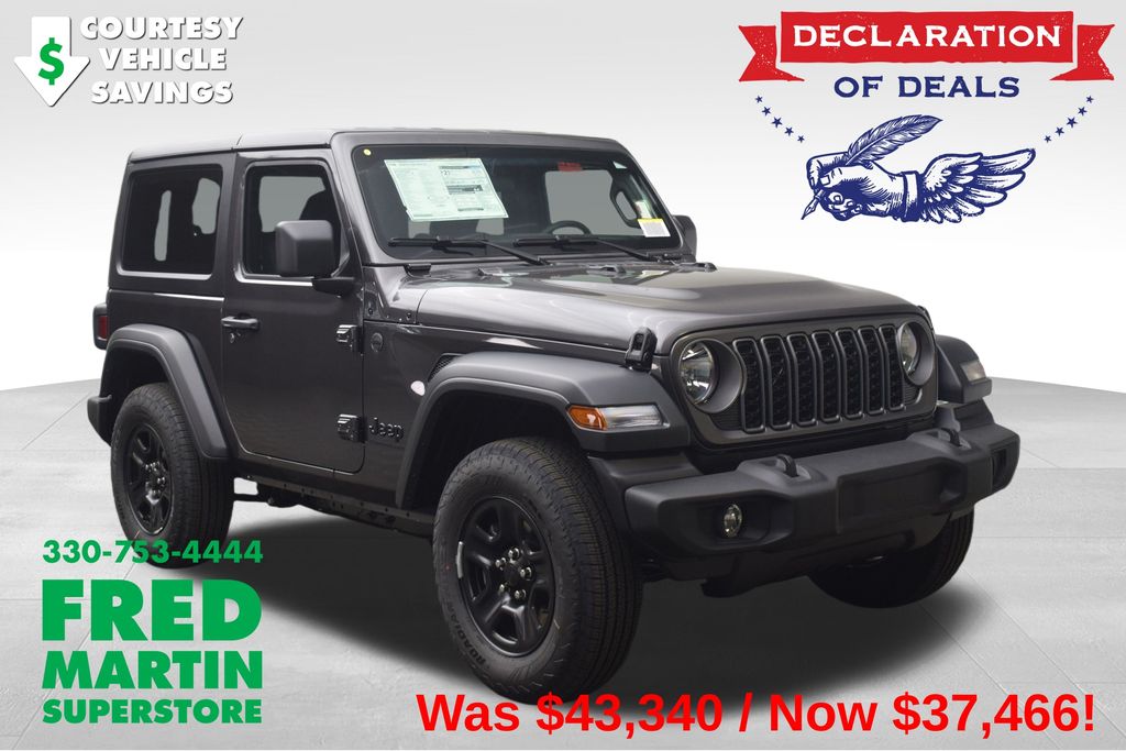 new 2026 Jeep Wrangler car, priced at $37,466