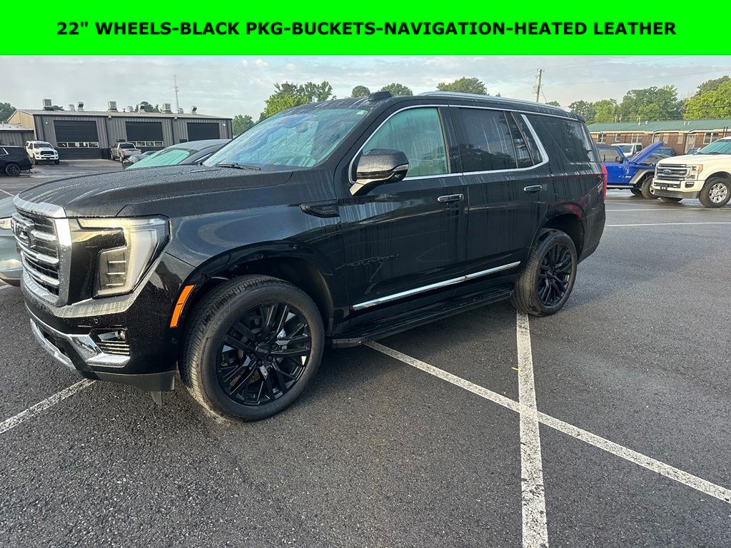 Onyx Black 2025 GMC Yukon Elevation RWD SUV / Crossover 4X2