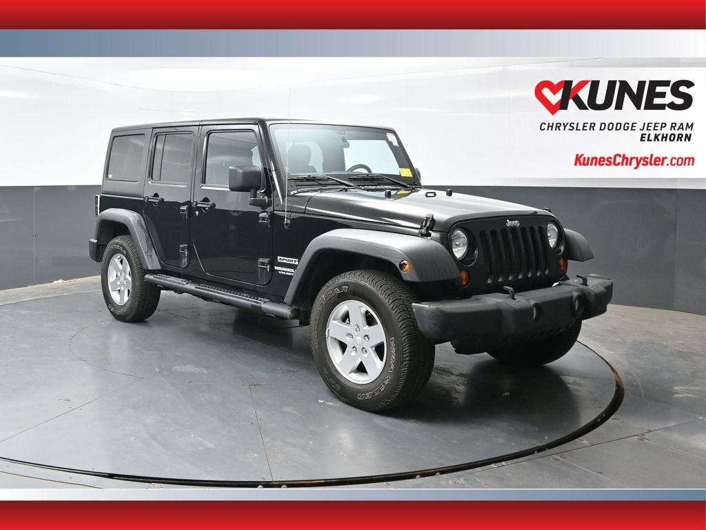 Black Clearcoat 2011 Jeep Wrangler Unlimited Sport 4WD SUV / Crossover Four-Wheel Drive 4-Speed Automatic