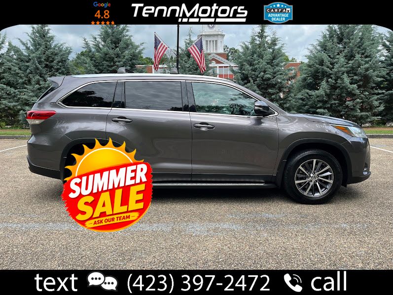 2019 Toyota Highlander Gris (Predawn Gray Mica) SUV/Crossover Tracción en las cuatro ruedas 8 velocidades Automática