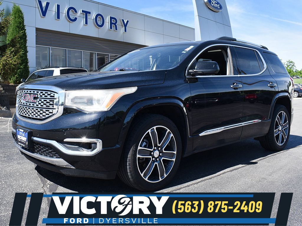 Black (Ebony Twilight Metallic) 2017 GMC Acadia SUV / Crossover Four-Wheel Drive 6-Speed Automatic
