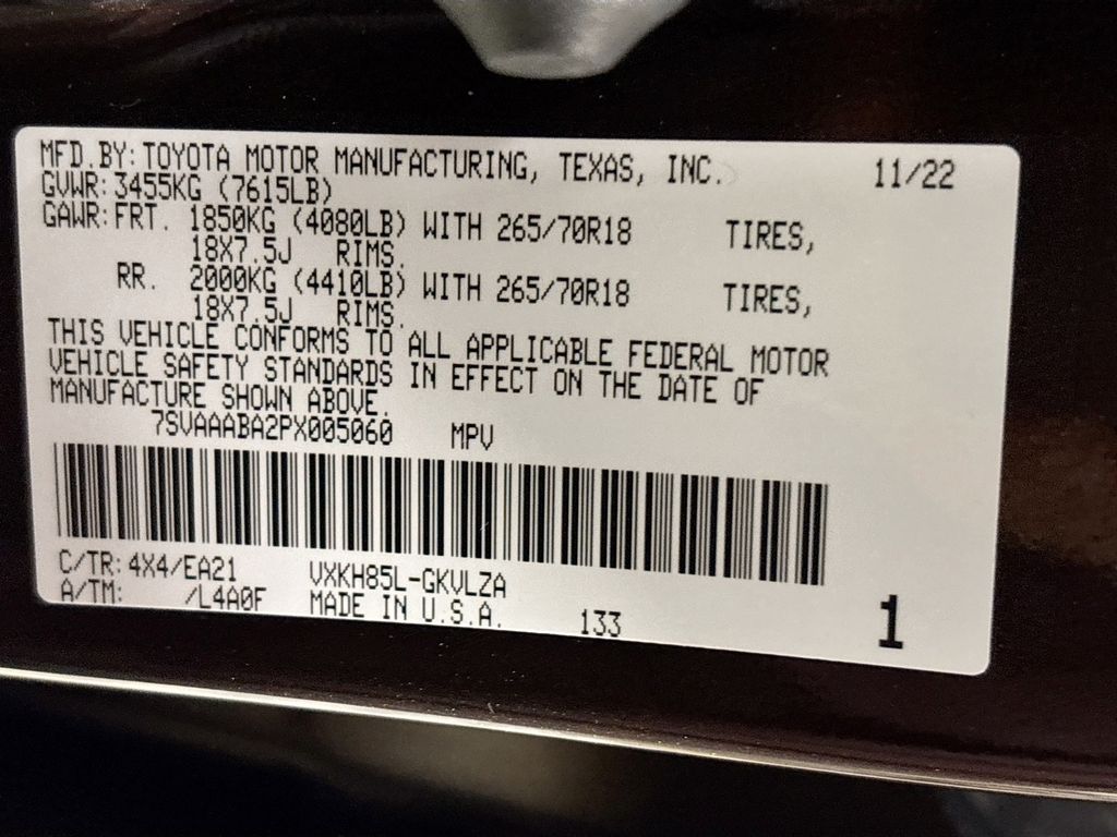 2023 Toyota Sequoia Limited