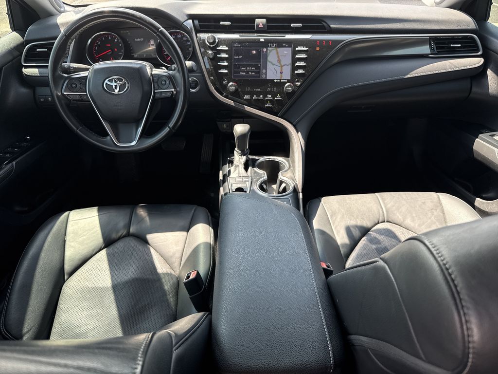 2019 Toyota Camry XSE Silver at Don McGill Toyota