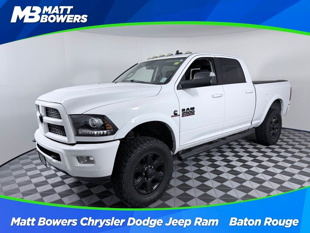 Bright White Clearcoat 2017 RAM 2500 Pickup Truck Four-Wheel Drive 6-Speed Automatic