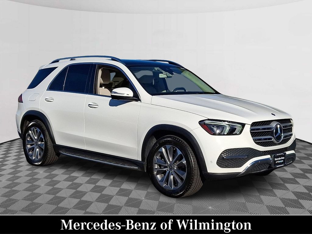 Polar White 2020 Mercedes-Benz GLE 350 4MATIC SUV / Crossover All-Wheel Drive 9-Speed Automatic