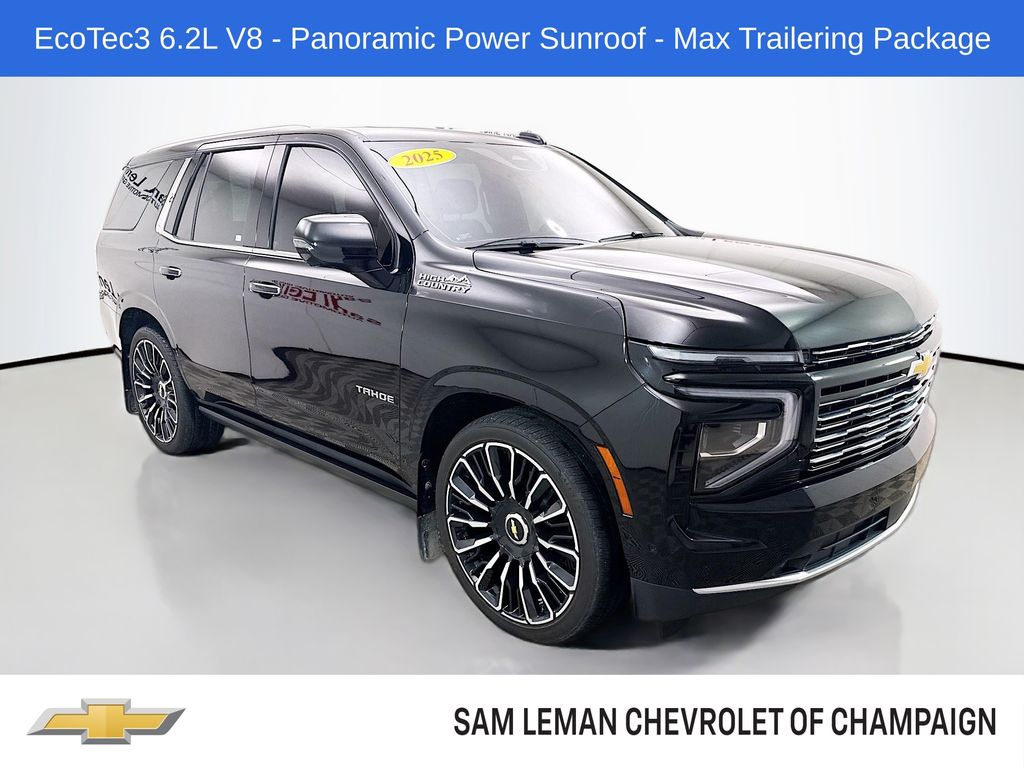 Black 2025 Chevrolet Tahoe SUV / Crossover Four-Wheel Drive