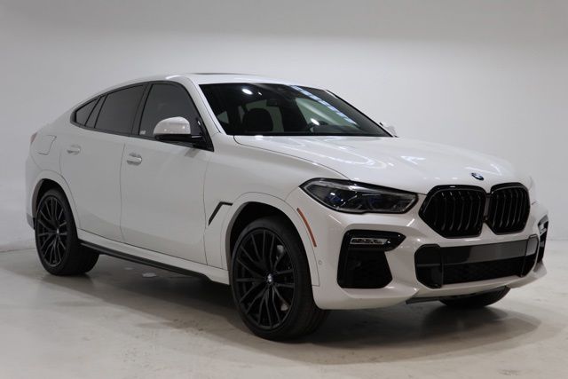 Mineral White Metallic 2020 BMW X6 SUV / Crossover All-Wheel Drive 8-Speed Automatic