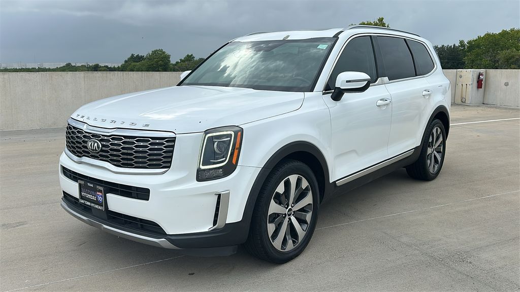 2020 Kia Telluride S White at Bravo Nissan