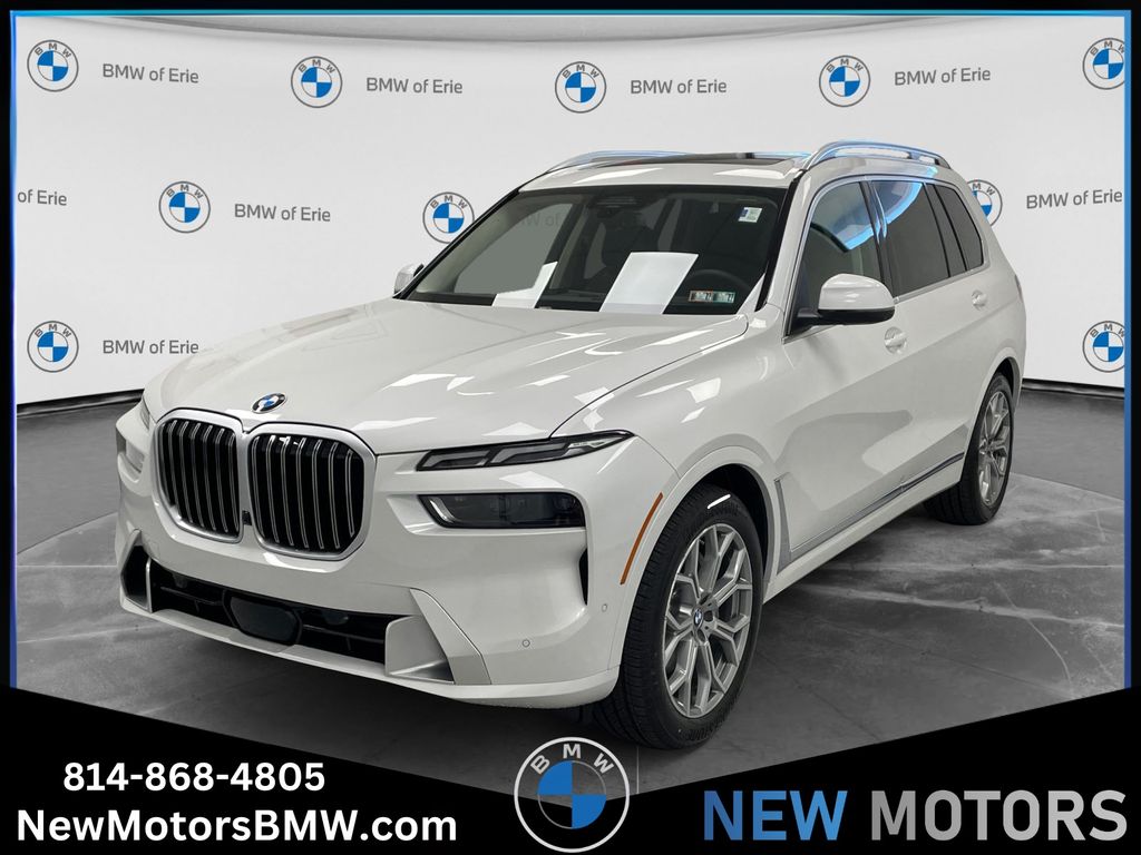 Mineral White Metallic 2027 BMW X7 SUV / Crossover All-Wheel Drive 8-Speed Automatic