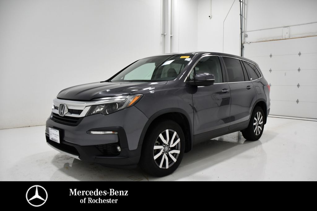 Gray 2019 Honda Pilot SUV / Crossover All-Wheel Drive 6-Speed Automatic