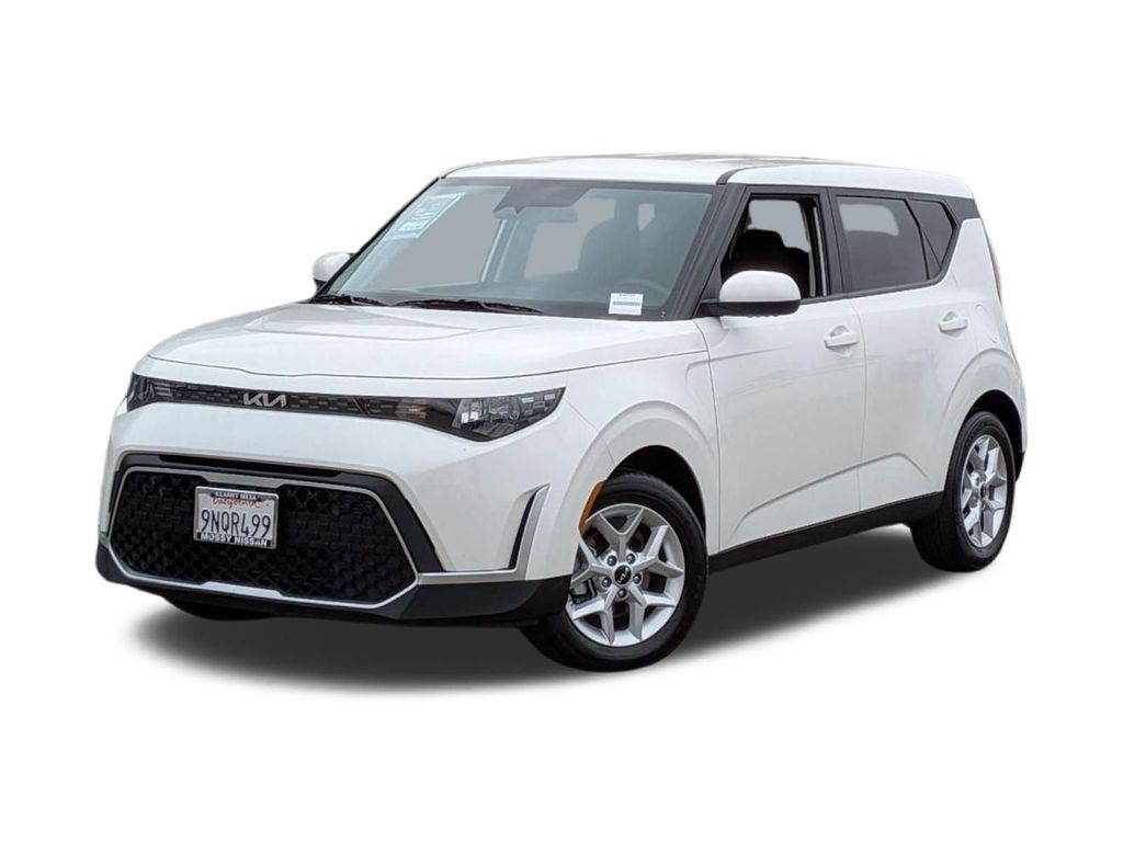 Snow White Pearl 2025 Kia Soul LX FWD SUV / Crossover Front-Wheel Drive Continuously Variable Transmission