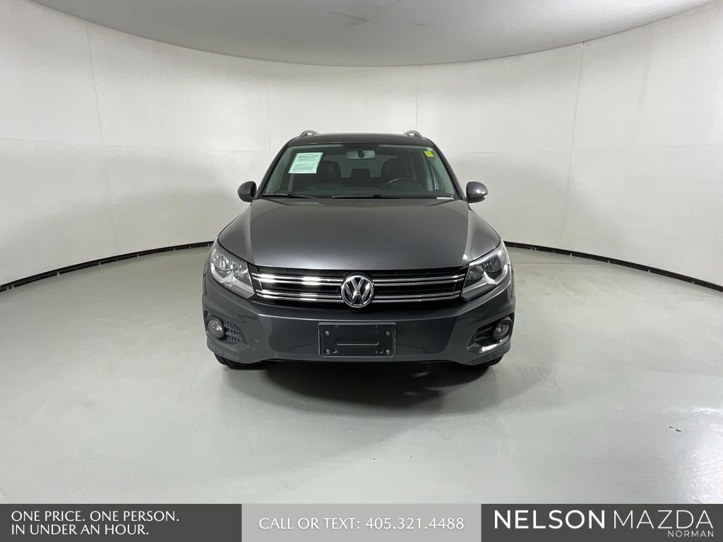 Used 2012 Volkswagen Tiguan SE with VIN WVGBV7AX6CW090461 for sale in Norman, OK