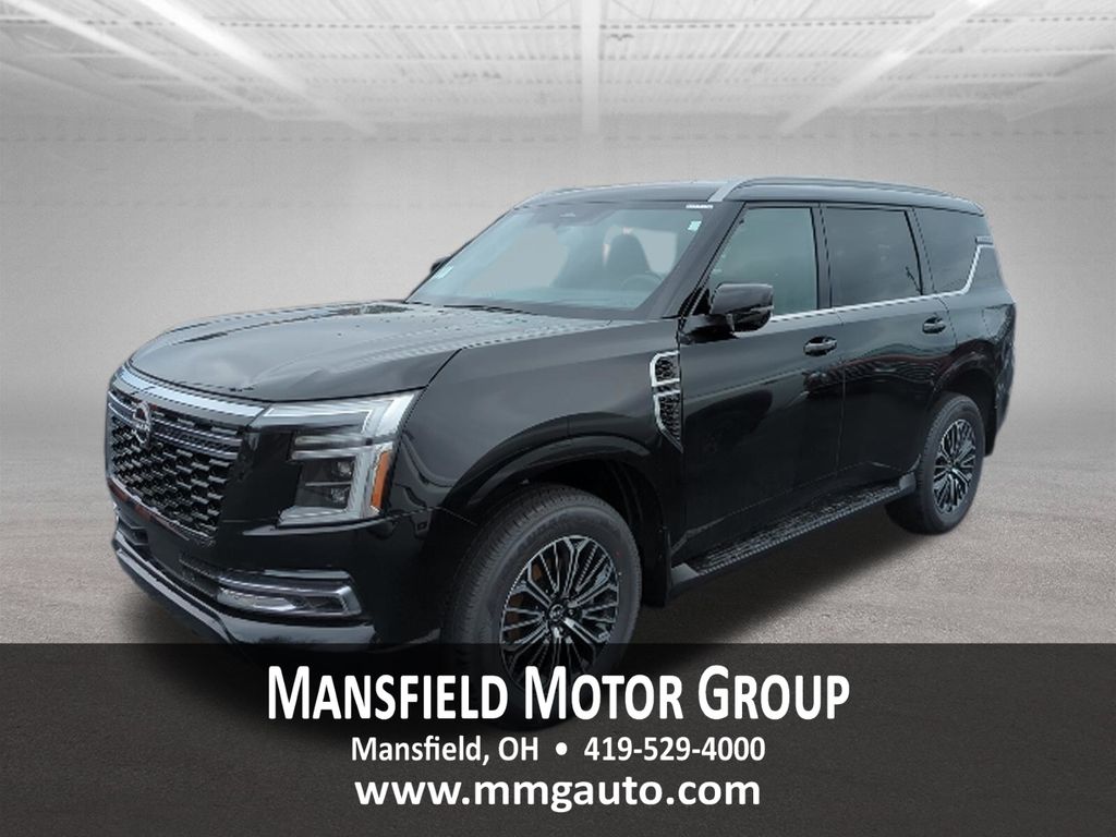Super Black 2025 Nissan Armada SUV / Crossover Four-Wheel Drive 9-Speed Automatic