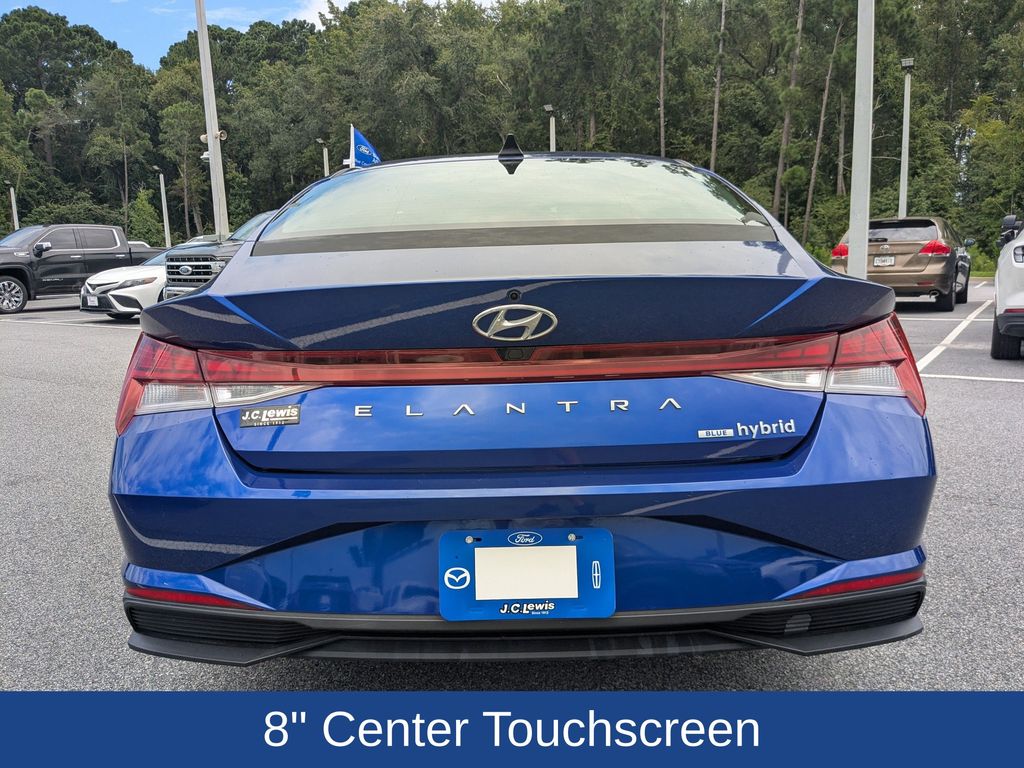 2022 Hyundai Elantra Hybrid Blue