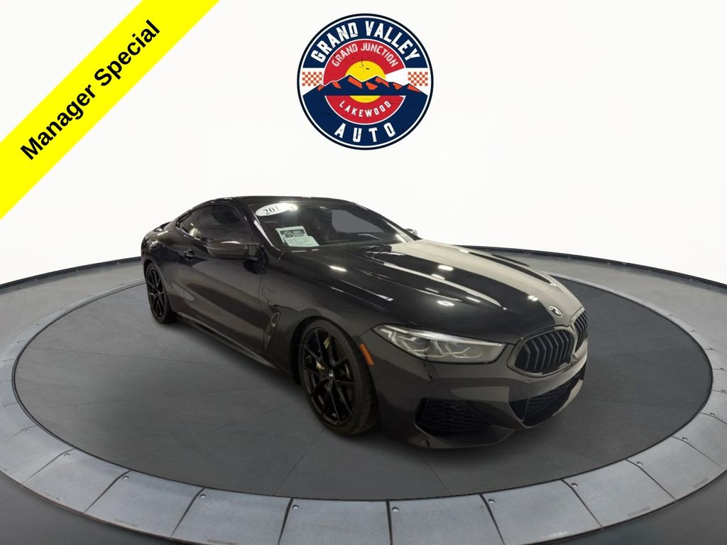 Black Sapphire Metallic 2019 BMW 8 Series M850i xDrive Coupe AWD Coupe All-Wheel Drive Automatic