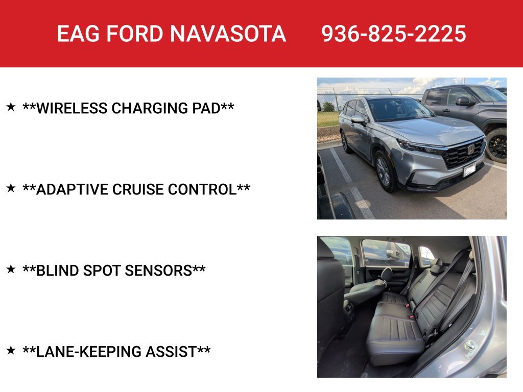 2025 Honda CR-V EX-L Silver at Community Honda