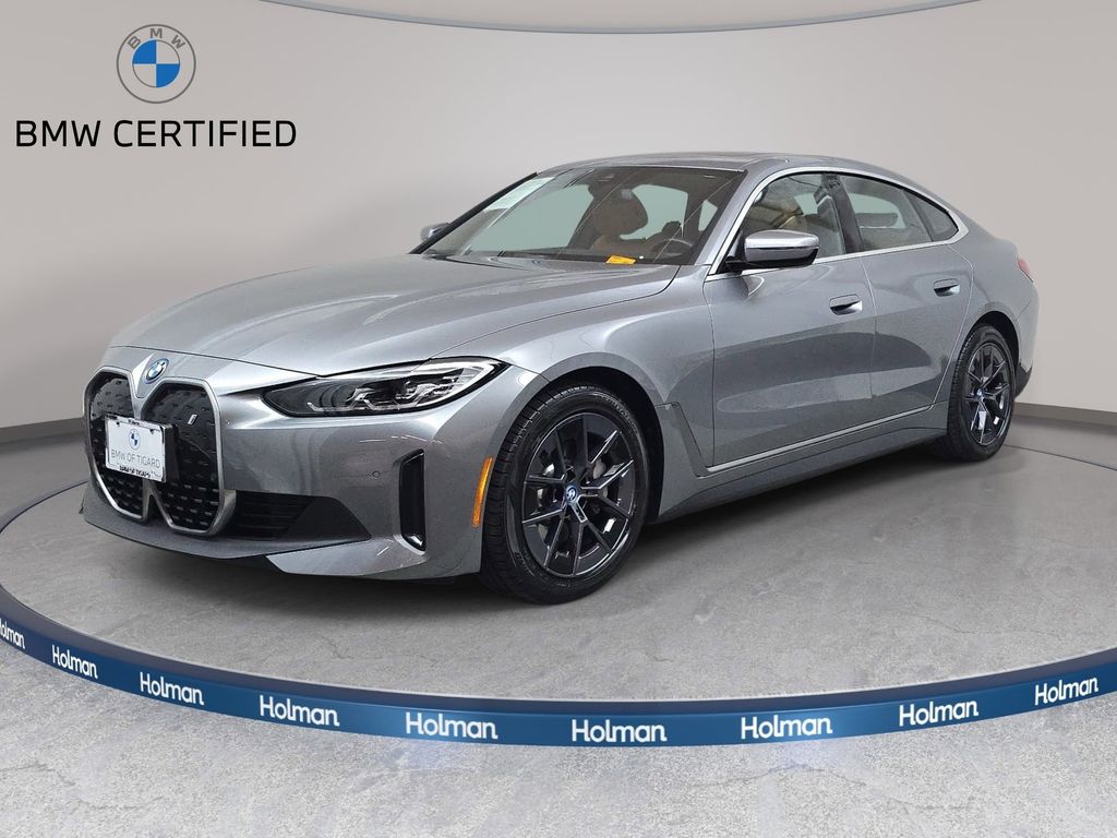 Skyscraper Gray Metallic 2023 BMW i4 eDrive40 Gran Coupe RWD Sedan Rear-Wheel Drive Automatic