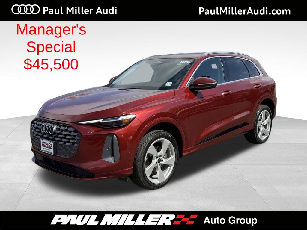 Grenadine Red Metallic 2025 Audi Q5 SUV / Crossover All-Wheel Drive 7-Speed Automatic