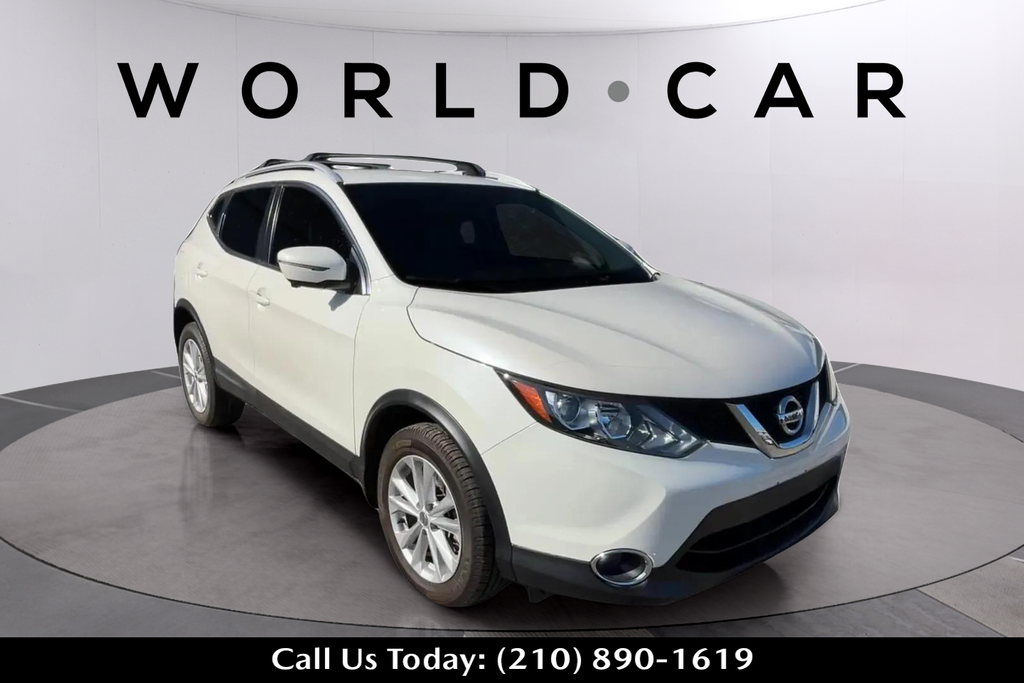 Pearl White 2018 Nissan Rogue Sport SUV / Crossover Front-Wheel Drive Continuously Variable Transmission