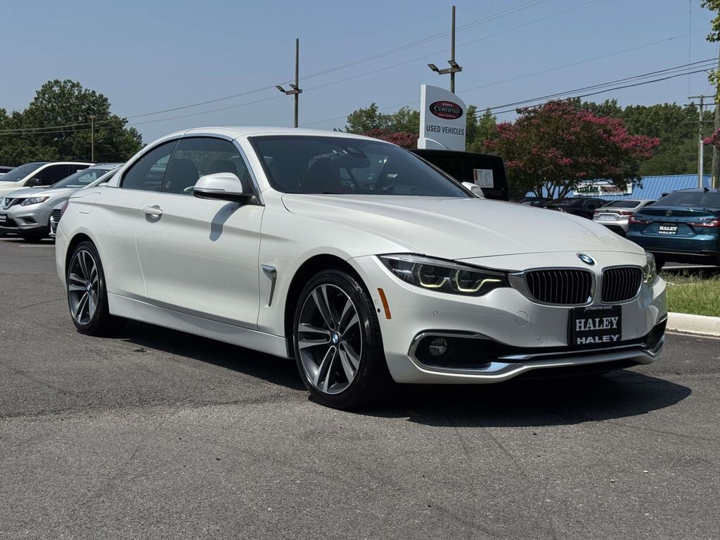 Mineral White Metallic 2020 BMW 4 Series Convertible All-Wheel Drive 8-Speed Automatic
